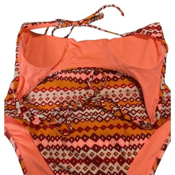 Aerie Monokini High Waisted Wrap One Piece Swimsuit Large - Picture 5 of 7